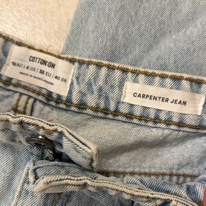 Cotton On Sky Blue Carpenter Jeans
